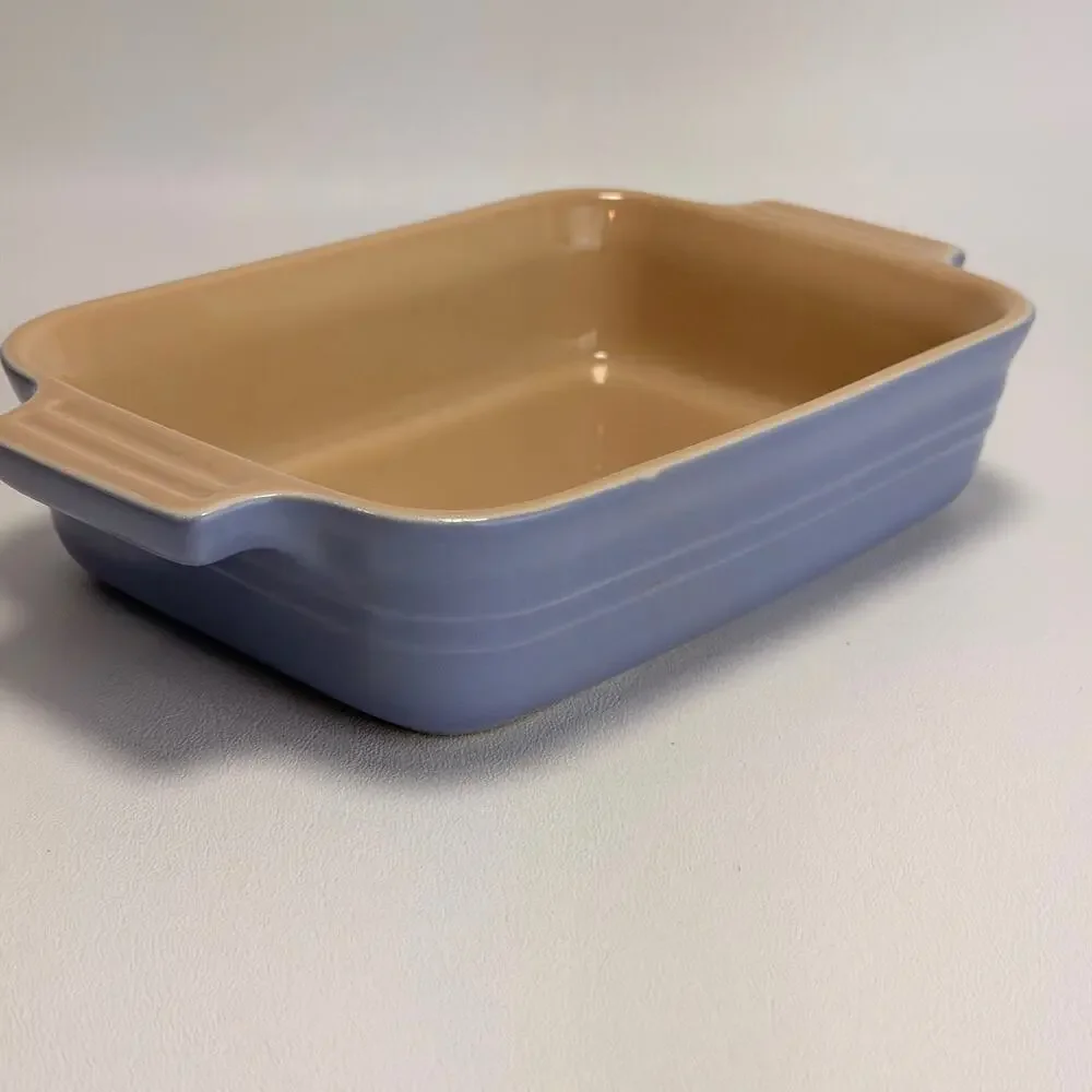 LeCreuset Small Casserole Dish 5 x 7 Provence Bluebell Purple